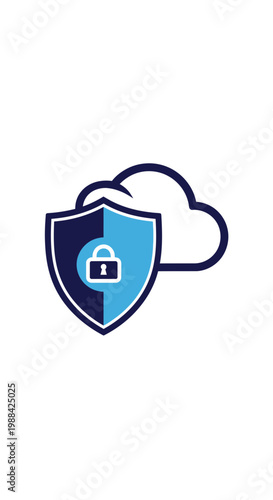 Secure Cloud Data Protection Shield Icon Digital Security Concept Free Download Secure Cloud Data Protection Shield Icon Digital Security Concept - GFXLoad