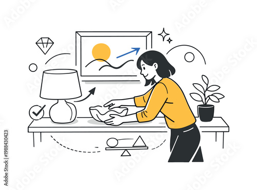 One Love Lettering. One Love. Set lettering. 4 harmonious lettering variations of the same emblematic concept,