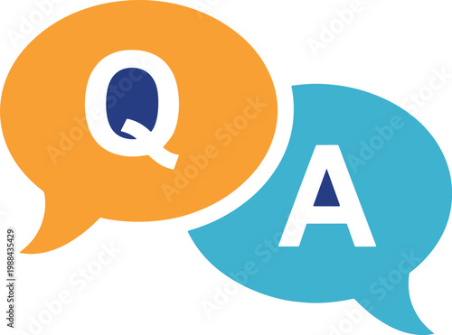 Support Icons – Colored Q&A for Information Sharing