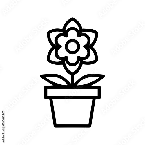 Potted Flower Icon