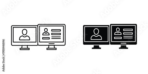 Comparison of user interface themes between light and dark modes on computer screens