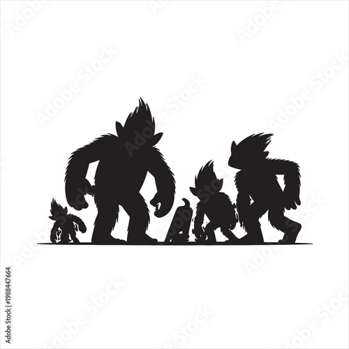 Black horse silhouette vector illustration of a wild stallion galloping isolated on white background for equestrian and farm nature art