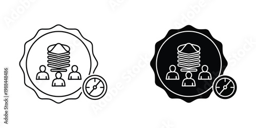 Contrast of teamwork and efficiency in different environments