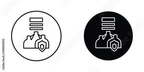 Contrast between traditional and secure data storage and processing systems