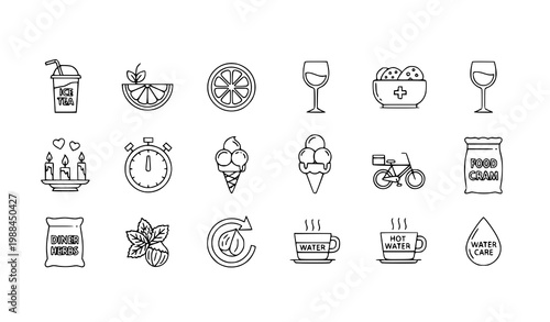 Two women holding a flower with heart icon - love and connection friendship relationship affection feminine sisterhood together silhouette illustration minimalist kindness