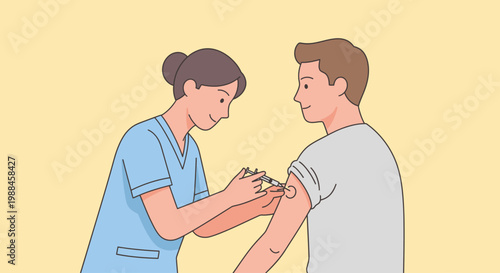 Nurses administer vaccines on International Nurses Day globally