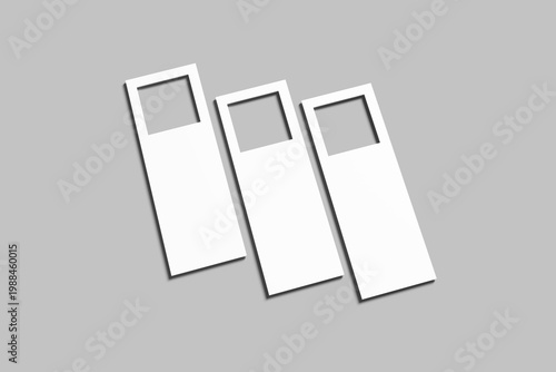 Professional Clean Door Hanger Mockup for showcasing your design to clients