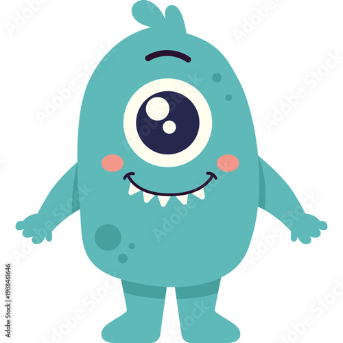 Cutie Monster Illustration