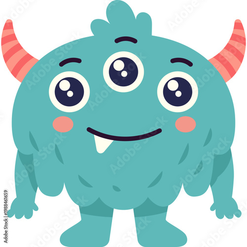 Cutie Monster Illustration