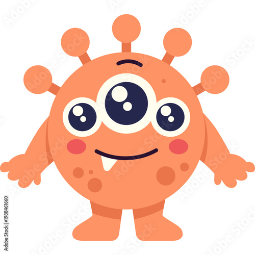 Cutie Monster Illustration