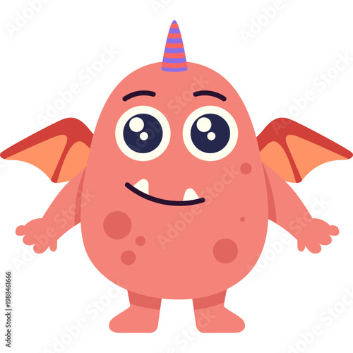 Cutie Monster Illustration