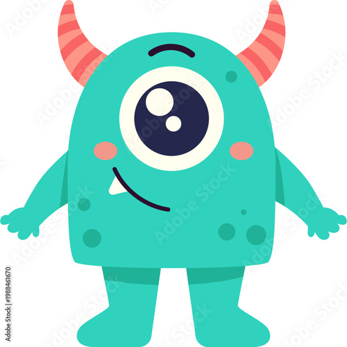 Cutie Monster Illustration