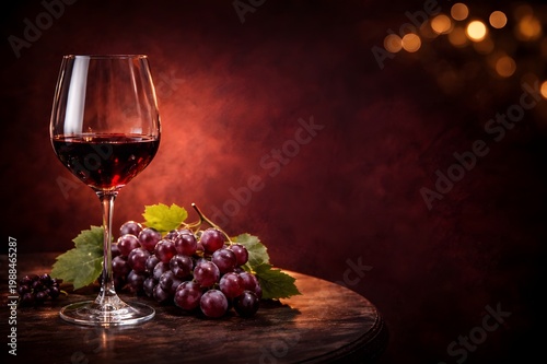 Luxury wine tasting social banner