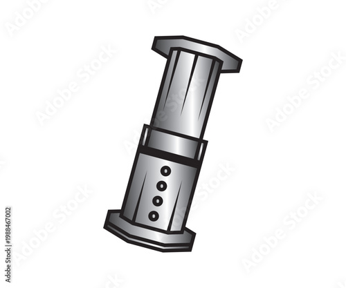 Aeropress color silver