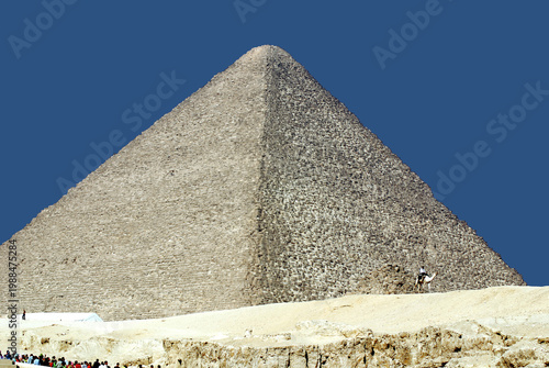 Photos CAIRO EGYPT:  Great Pyramid of Giza also known as the Pyramid of Khufu or the Py