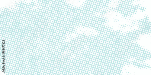 A clean, abstract background with a subtle halftone pattern of light blue dots on a white surface, creating a gentle gradient effect.