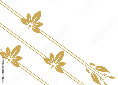 Ornate Elegant Line Corner 