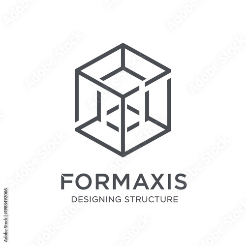 Formaxis Designing Structure Logo Sign.