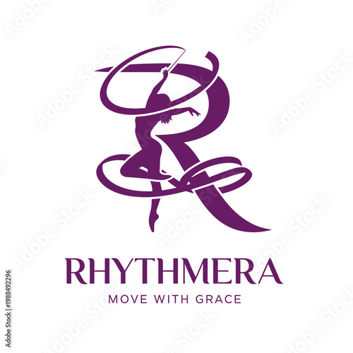 Rhythm Dance Logo Design.