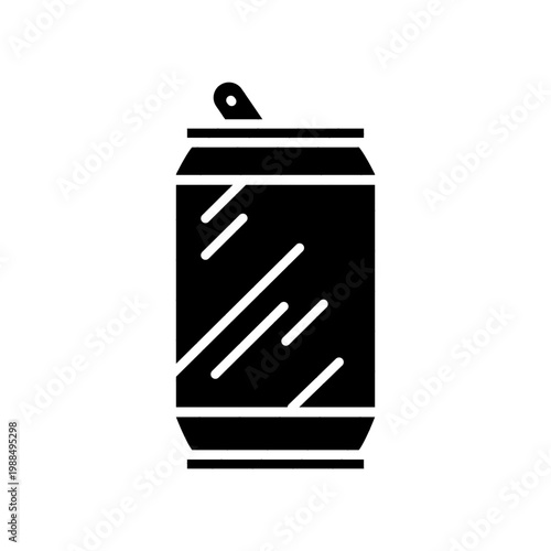 Beverage Can Icon Professional UI Symbol for Aluminum Drink Packaging