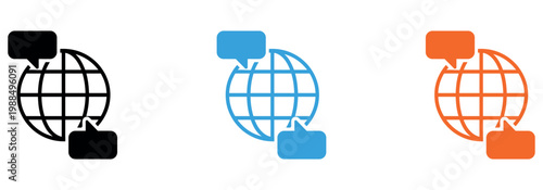 Modern 3D illustration of global data exchange featuring smartphones, tablets, and interconnected networks. Ideal for technology, business, communication, and digital transformation concepts.
