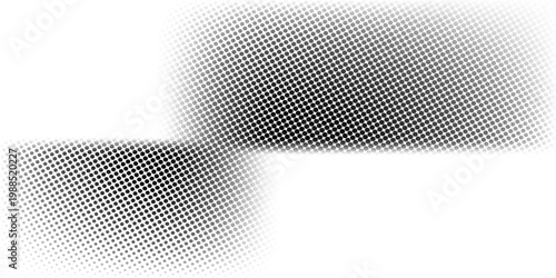 Grunge halftone white gradient background noise texture. Retro pixelated backdrop. Modern comics with mesh texture. Simple background. Vector illustration. eps 10
