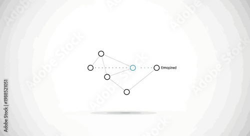 Network Connection Nodes and Lines.