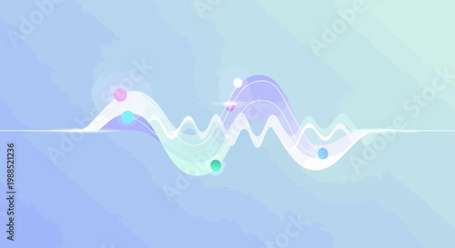 Wavy Line Graph Signal Trend.