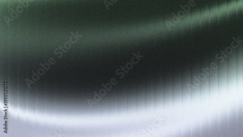 Foto Abstract green gradient blur background with soft curved vertical streaks