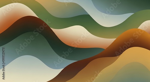 Abstract wavy colorful background design.