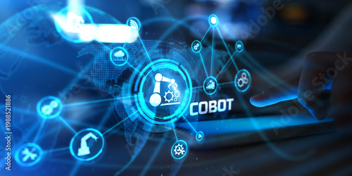 Cobot Collaborative Robotics for Smart Manufacturing and Business Transformation.