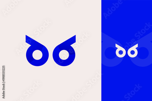 Premium Gradient Owl Logo Modern Animal Wildlife Wisdom Brand Vibrant Identity Vector Template