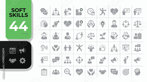 set of vector web design icons collection for business internet and mobile communication symbols