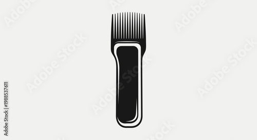 A black plastic fork and shiny silver kitchen knife isolated on white background as a professional cutlery set of silverware utensils for restaurant dining and eating
