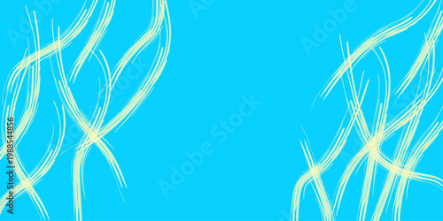 Abstract background blue wave curve and lighting element vector. Blue background with beautiful smooth lines and lights. Light Blue, Green vector glossy abstract background.