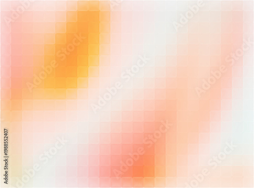 Tableau sur toile Elegant Cubic Glass Refractive Texture