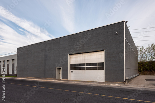 Generic small business building exterior