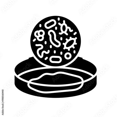 Culturing Icon Professional UI Symbol for Cell Propagation, Bacterial Culture