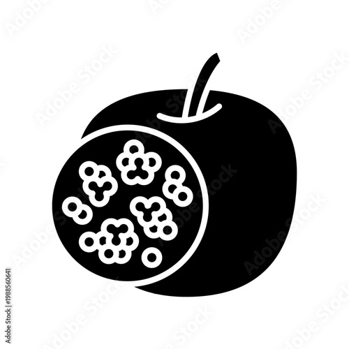 Prebiotics Icon Professional UI Symbol for Beneficial Bacteria Growth