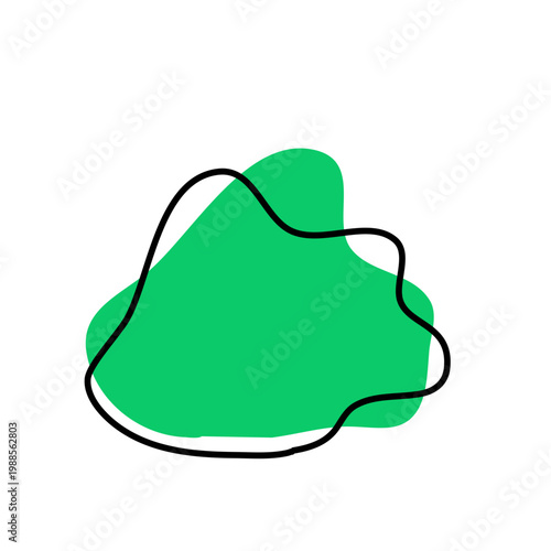 Abstract Blob shape