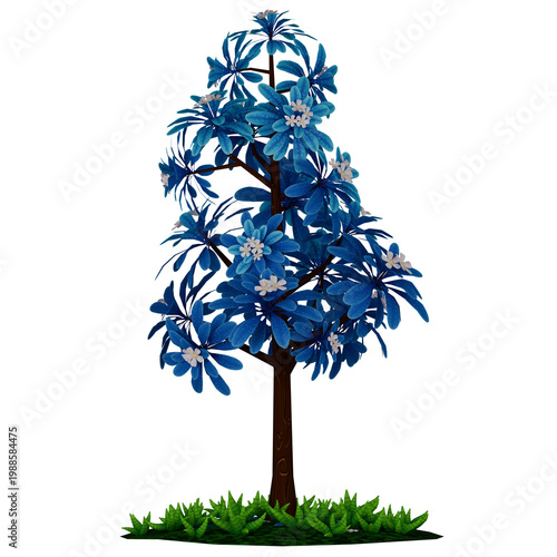 Cartoon Tree Illustration Cute Nature Plant Character Design