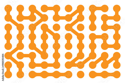 Organic connection figures with grain noise gradient texture. Y2k retro stippling metaball molecule forms set. Nano biology icons on white background. Vector gritty gradation shapes illustration. 
