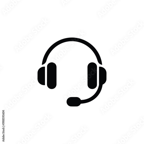 Business Operations and Workflow headset support icon for Business Operations and Workflow customer service and call center communication