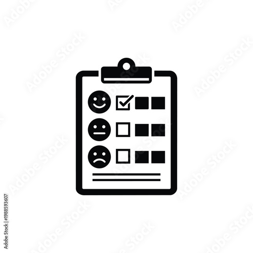 Business Operations and Workflow customer satisfaction survey icon for Business Operations and Workflow feedback checklist evaluation