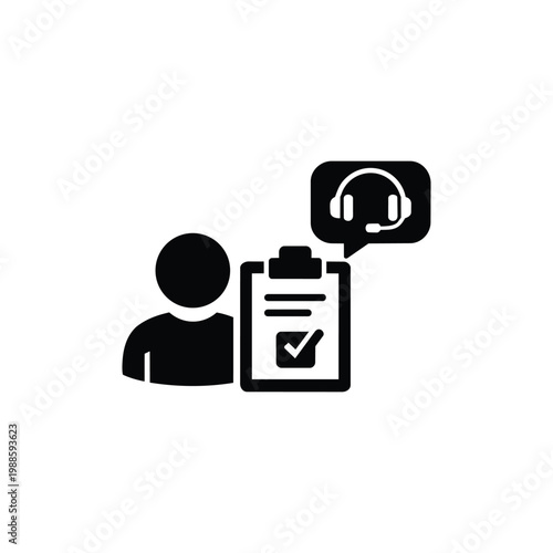 Business Operations and Workflow customer support checklist icon for Business Operations and Workflow service request and customer support process