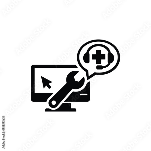 Business Operations and Workflow medical technical support icon for Business Operations and Workflow healthcare helpdesk service