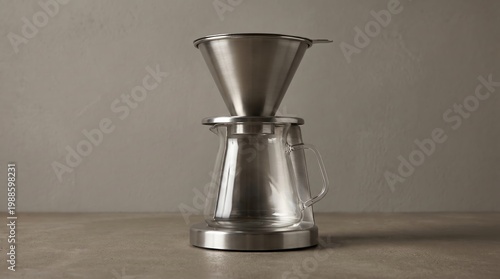 Modern Pour Over Coffee Maker with Carafe