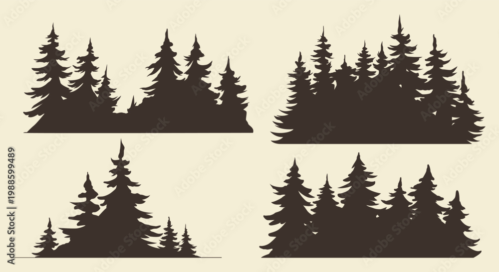 Fototapeta premium Sunlit tree camping