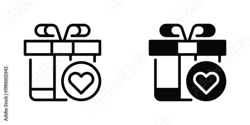 Customer Loyalty Vector Line Icon for business and retail
