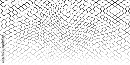 Mesh texture for fishing nets gold color gradient. Seamless pattern for sportswear or soccer goal, volleyball net, basketball hoop. Eps10.